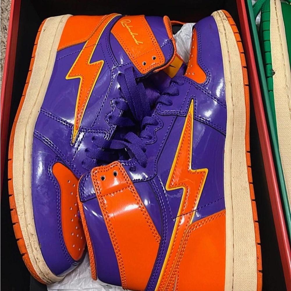 OMI ZERO 2.0 “STEVE NASH” purple & orange size 9.5